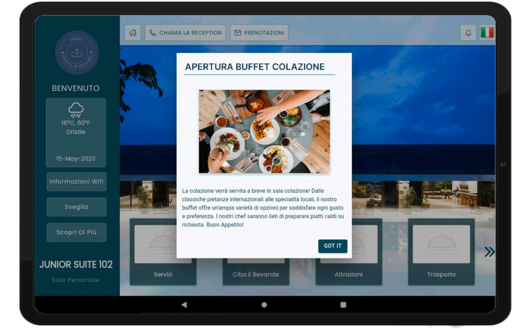 Concierge Digitale cornicenotifichetabconcierge 1024x640 - Concierge Digitale